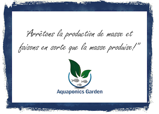 Slogan Aquaponics Garden